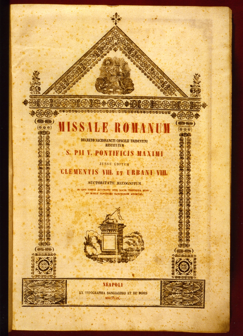 copertina - bottega napoletana (sec. XIX)