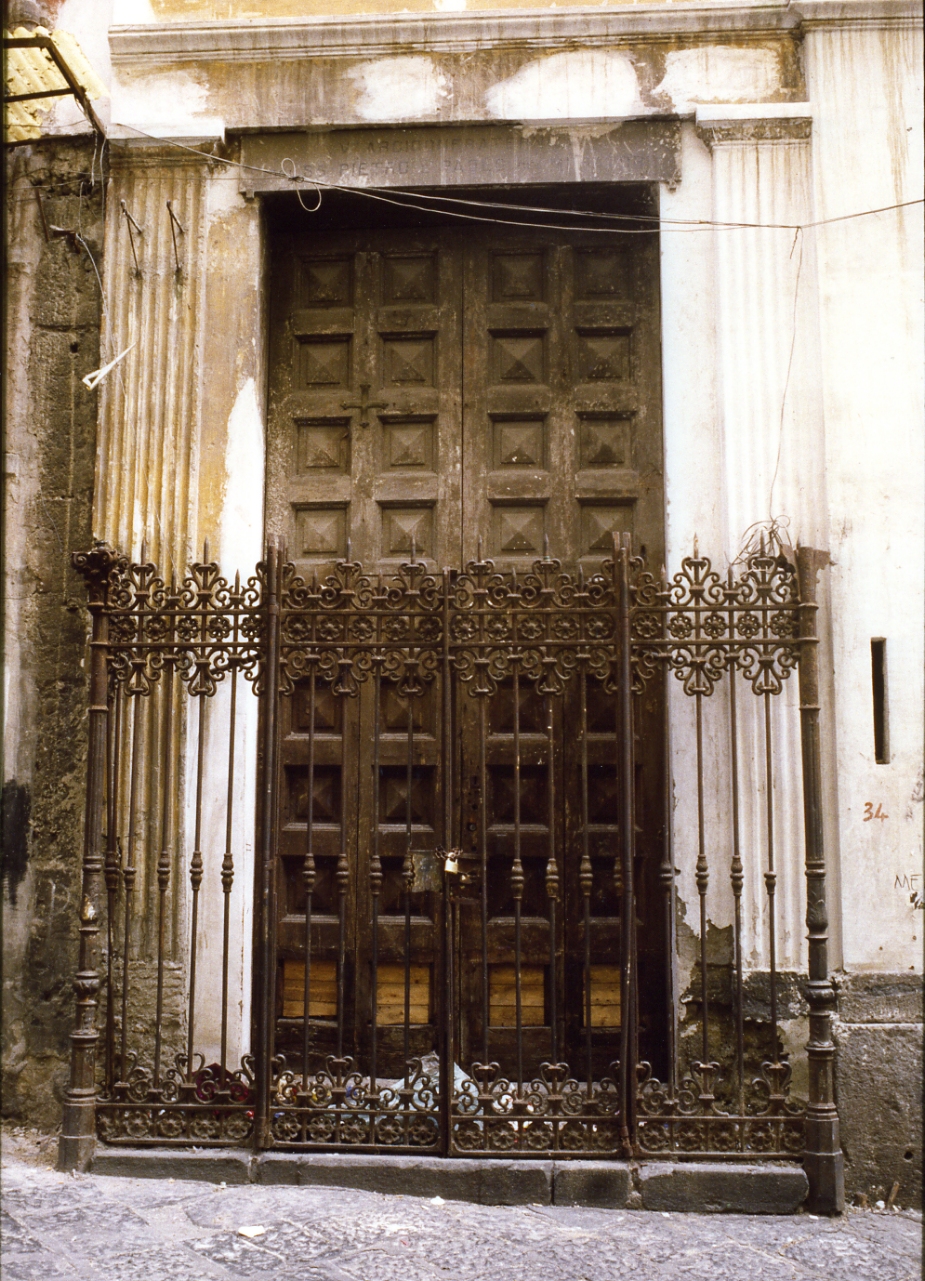 porta - bottega napoletana (seconda metà sec. XIX)