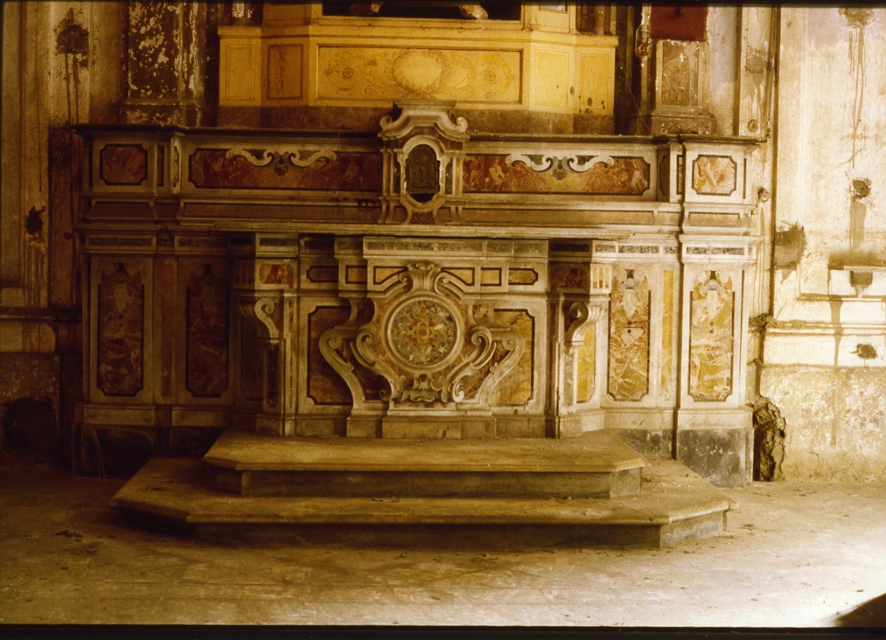 altare - bottega napoletana (seconda metà sec. XVIII)
