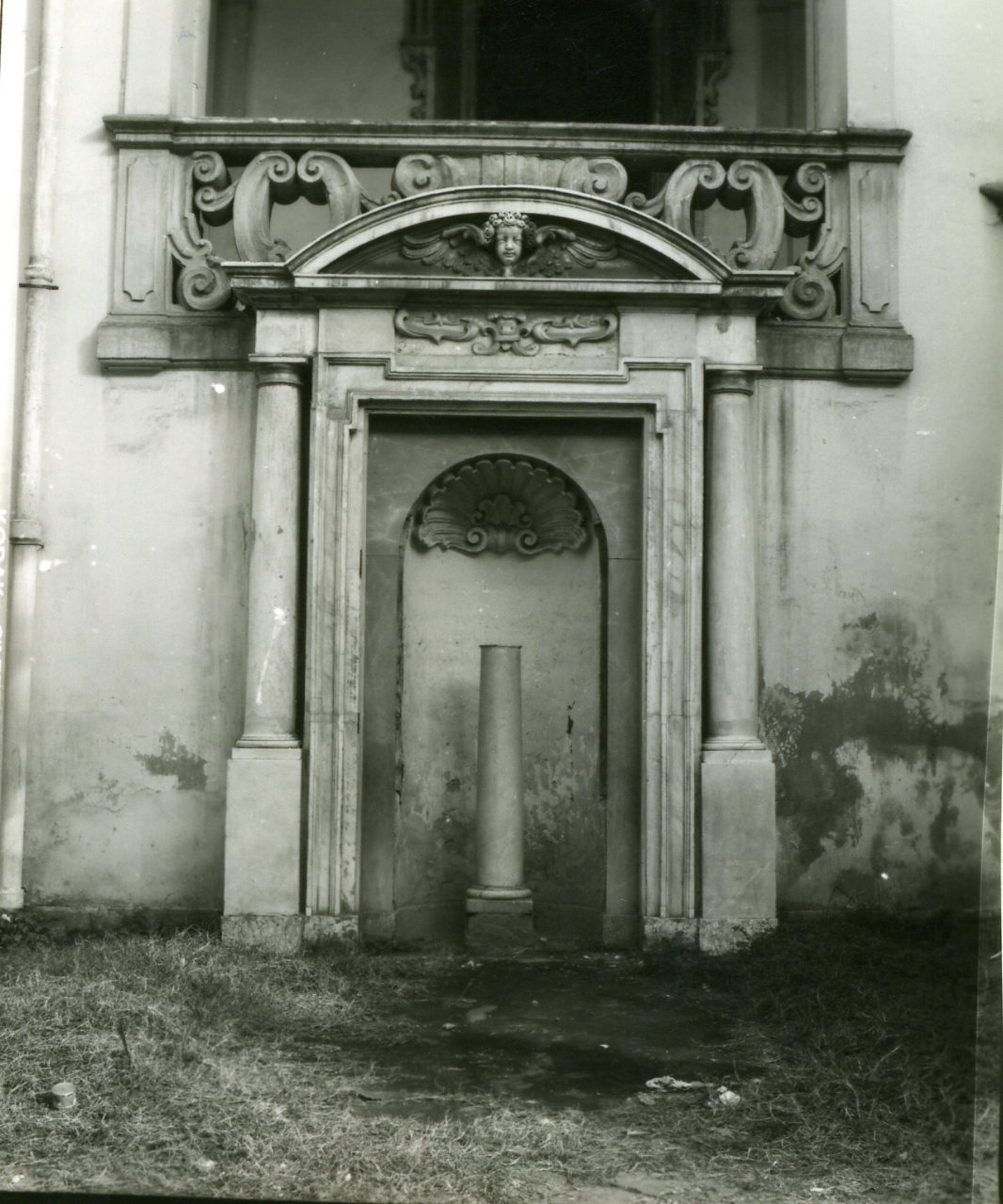 mostra di nicchia - bottega napoletana (inizio sec. XVIII)