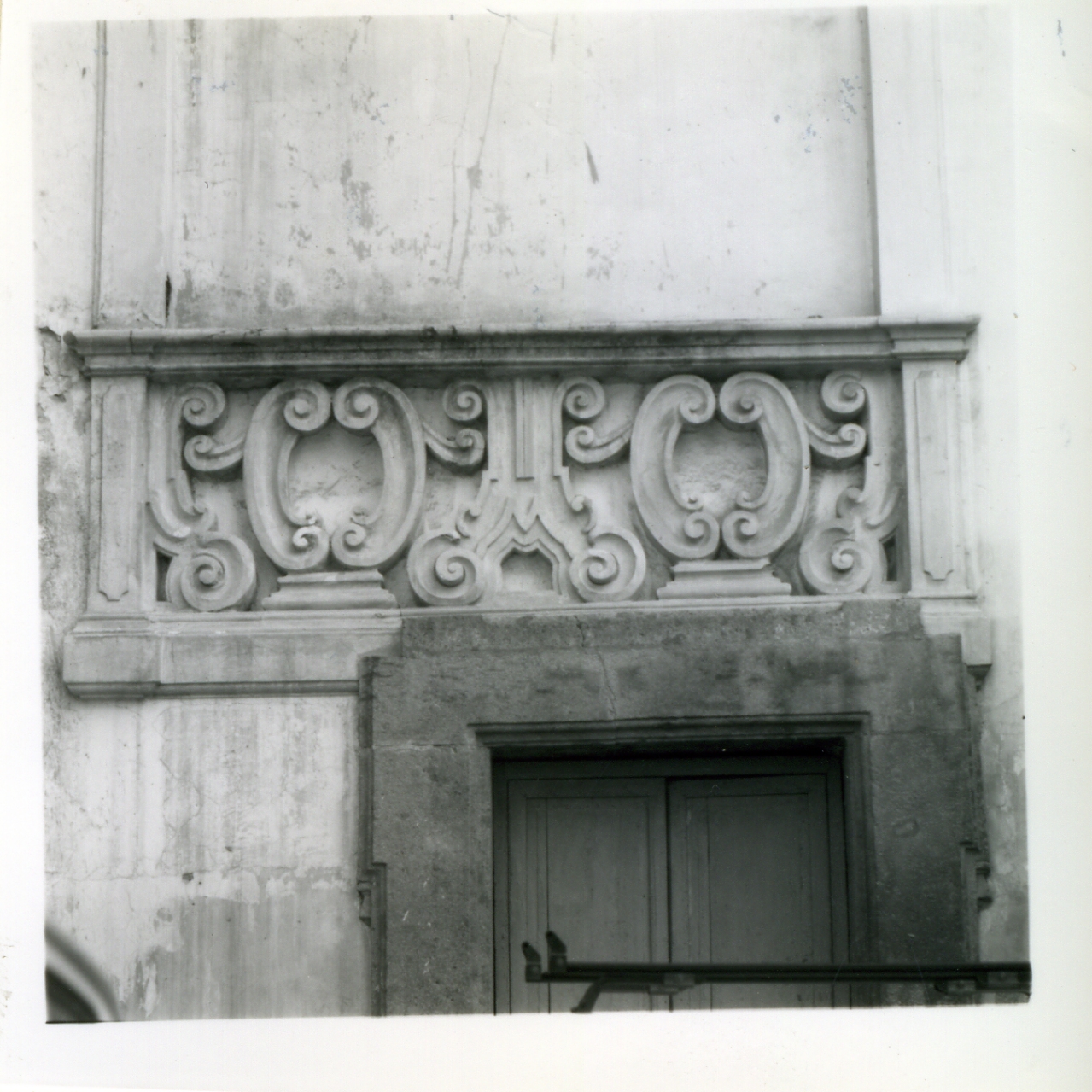 balaustrata, serie - bottega napoletana (sec. XVIII)