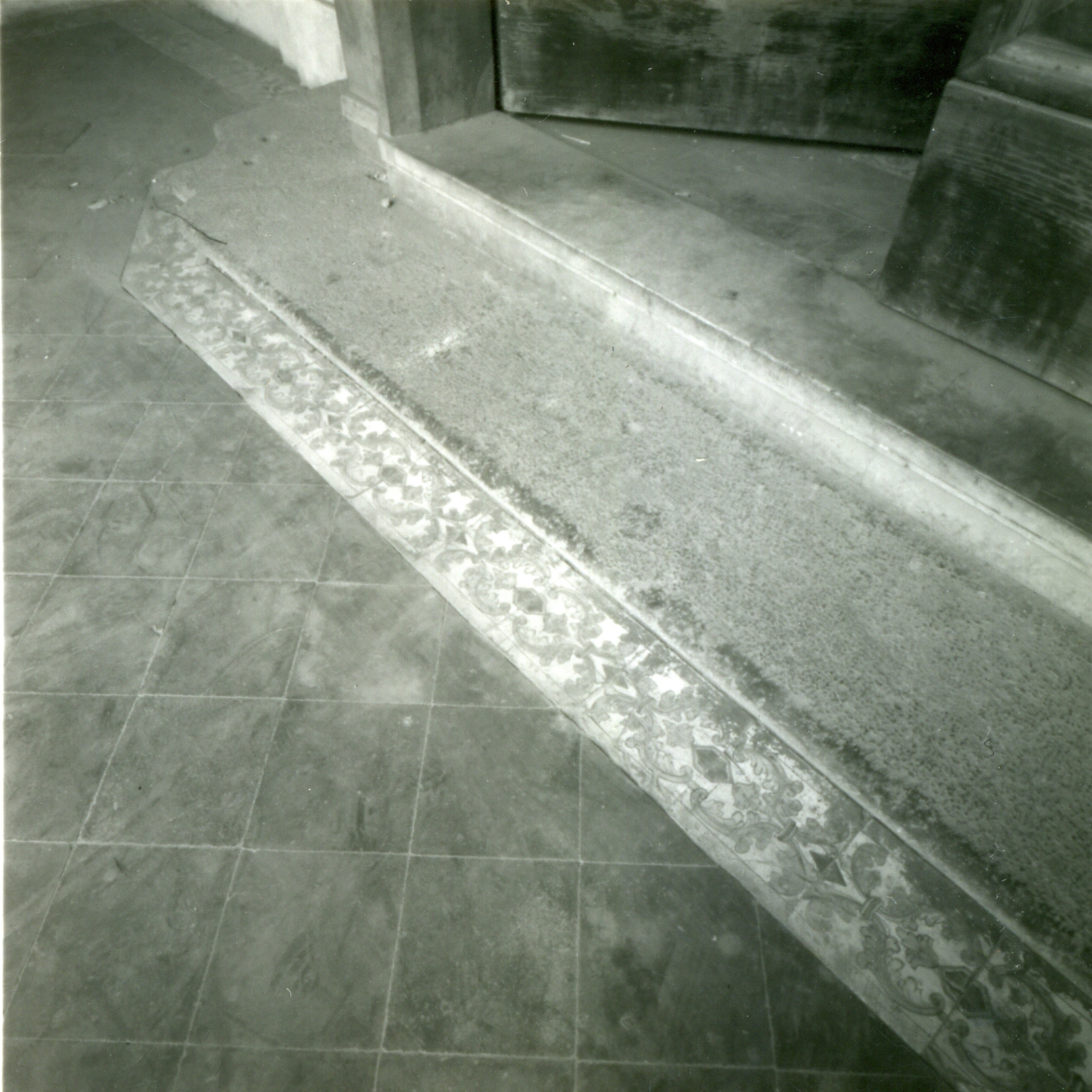 pavimento - bottega napoletana (metà sec. XVIII)
