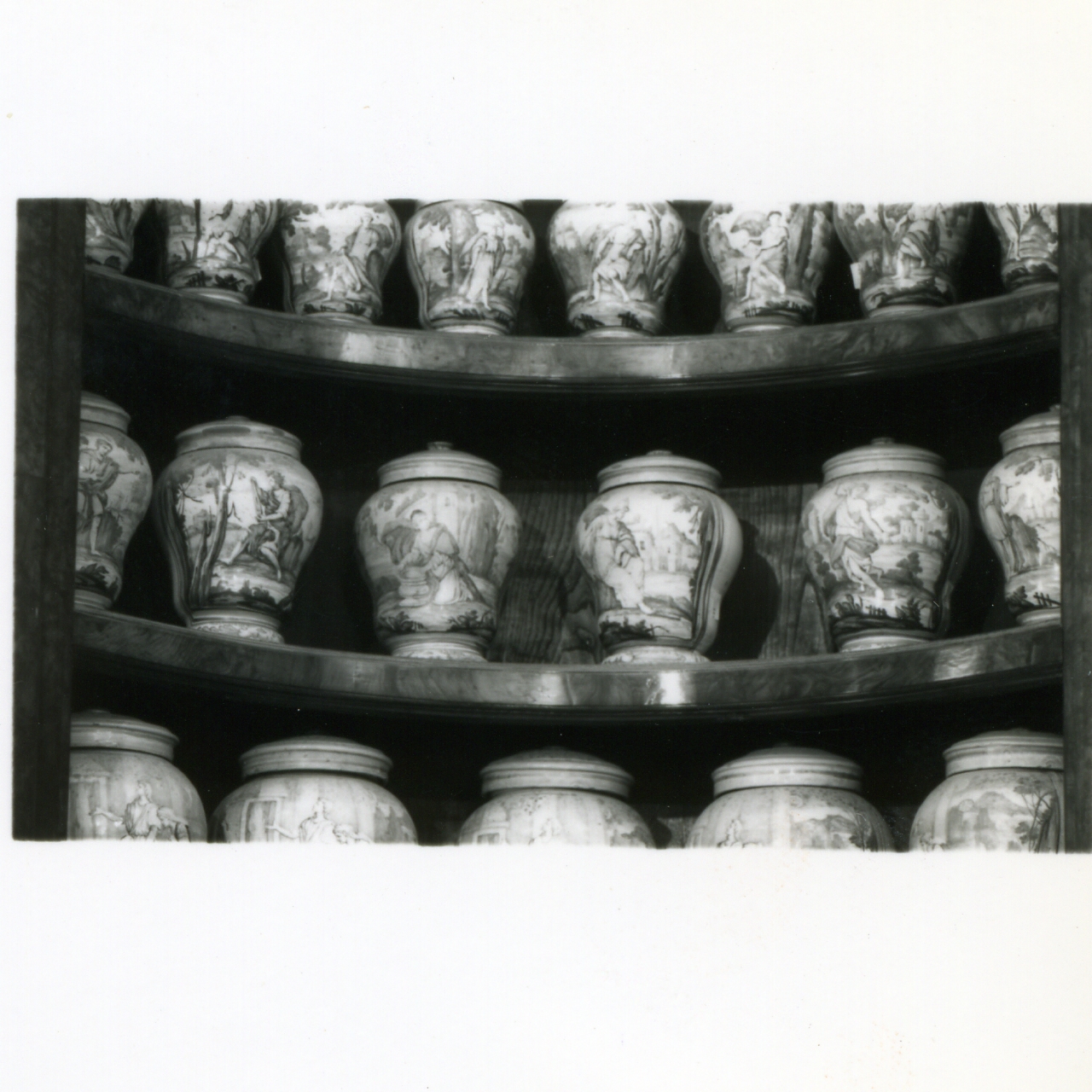 vaso da farmacia, serie di Massa Donato (e aiuti) (metà sec. XVIII)