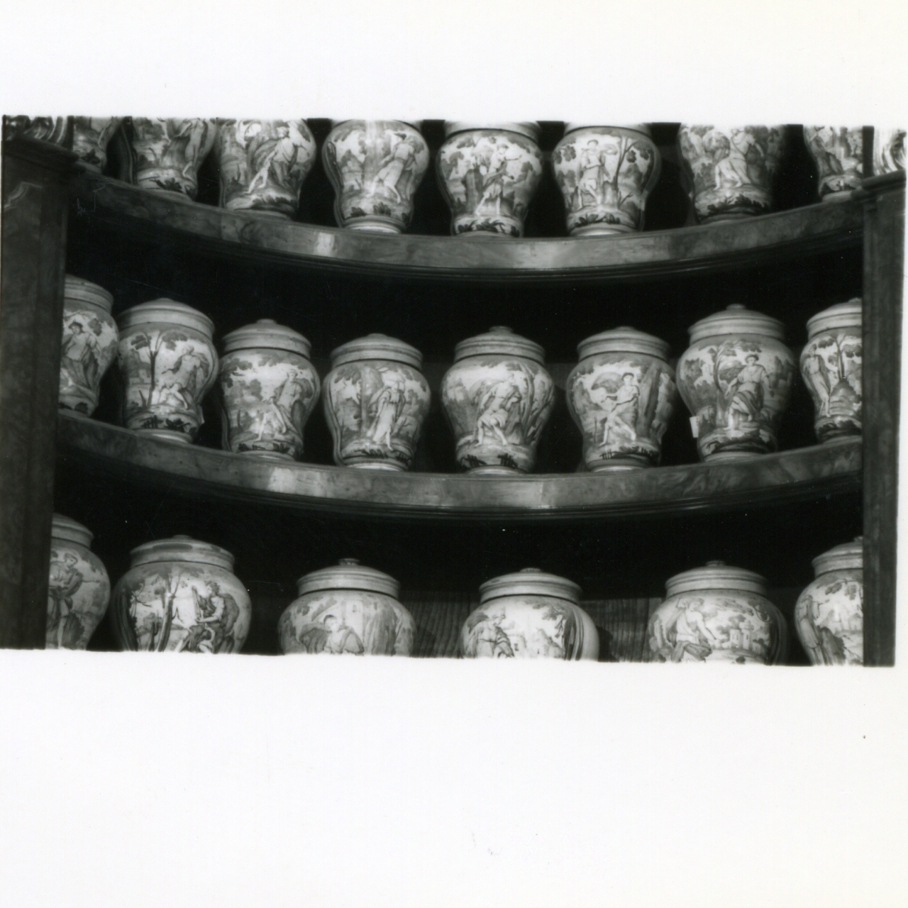 vaso da farmacia, serie di Massa Donato (e aiuti) (metà sec. XVIII)