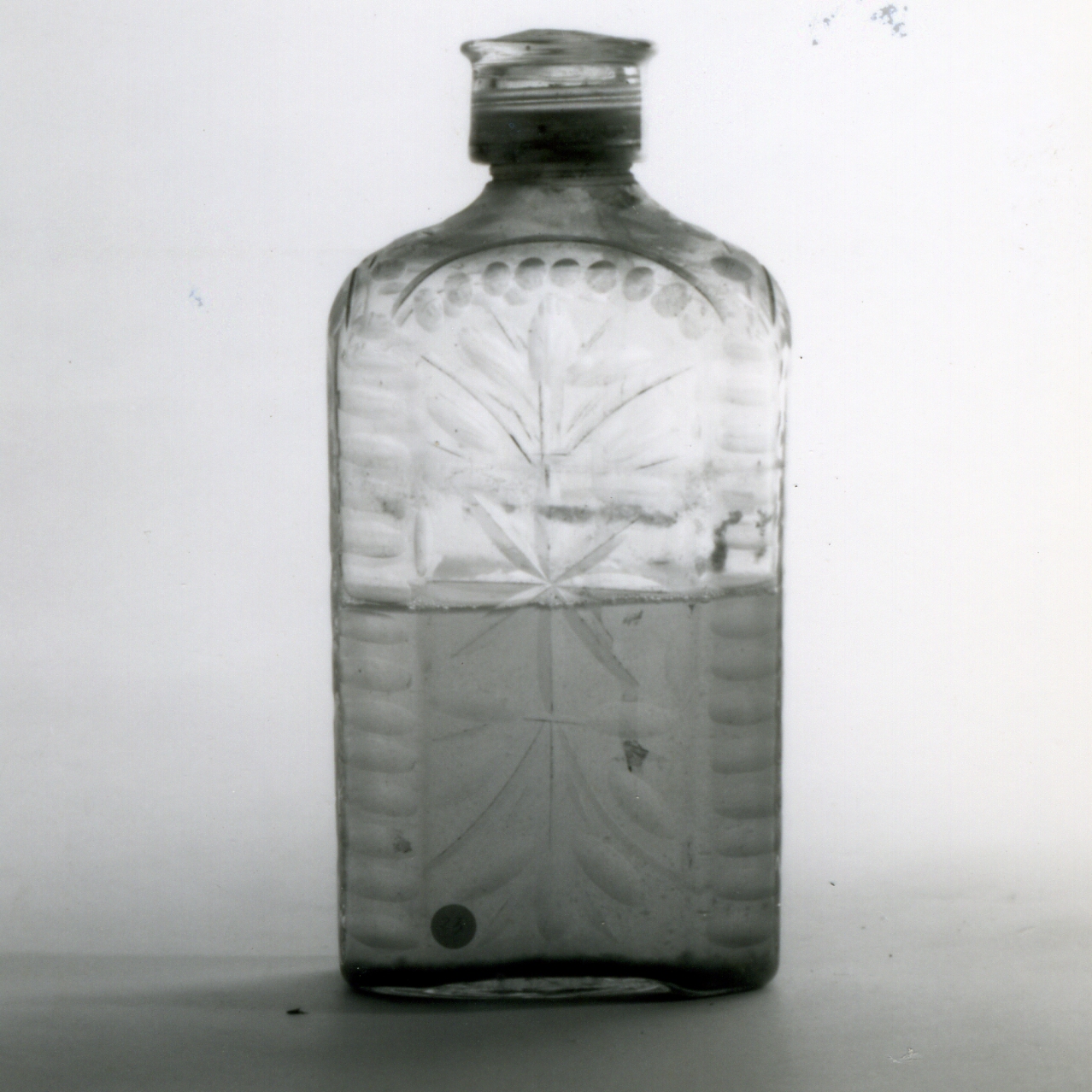 bottiglia, serie - bottega napoletana (prima metà sec. XIX)