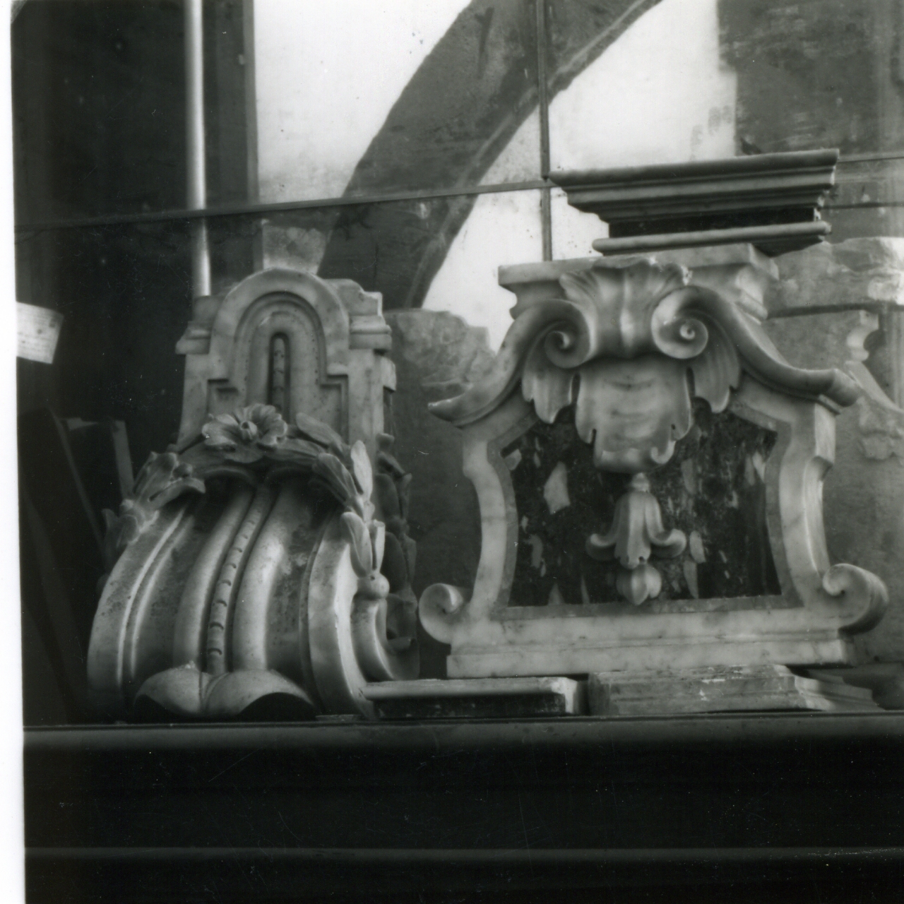 altare, frammento - bottega napoletana (metà sec. XVIII)