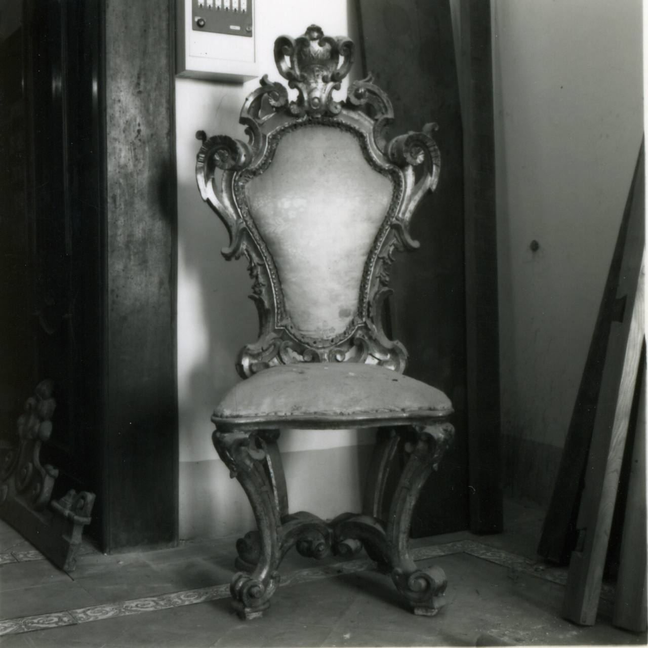 poltrona - bottega napoletana (seconda metà sec. XVIII)