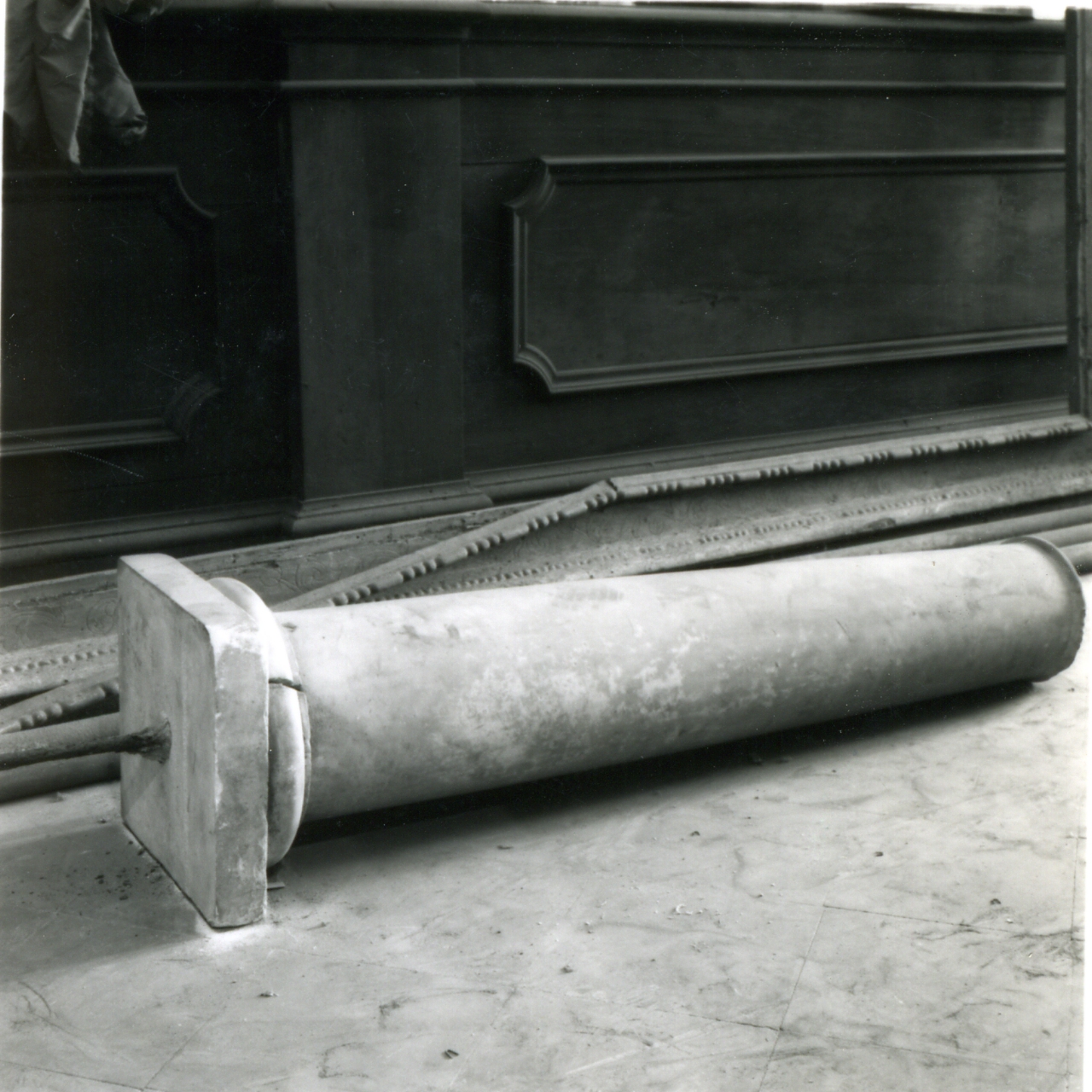 colonnina - bottega napoletana (primo quarto sec. XIX)