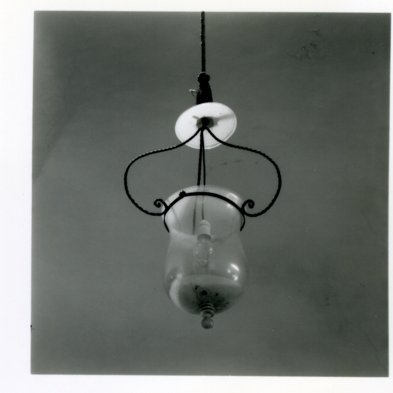 lampada pensile, serie - bottega napoletana (prima metà sec. XIX)