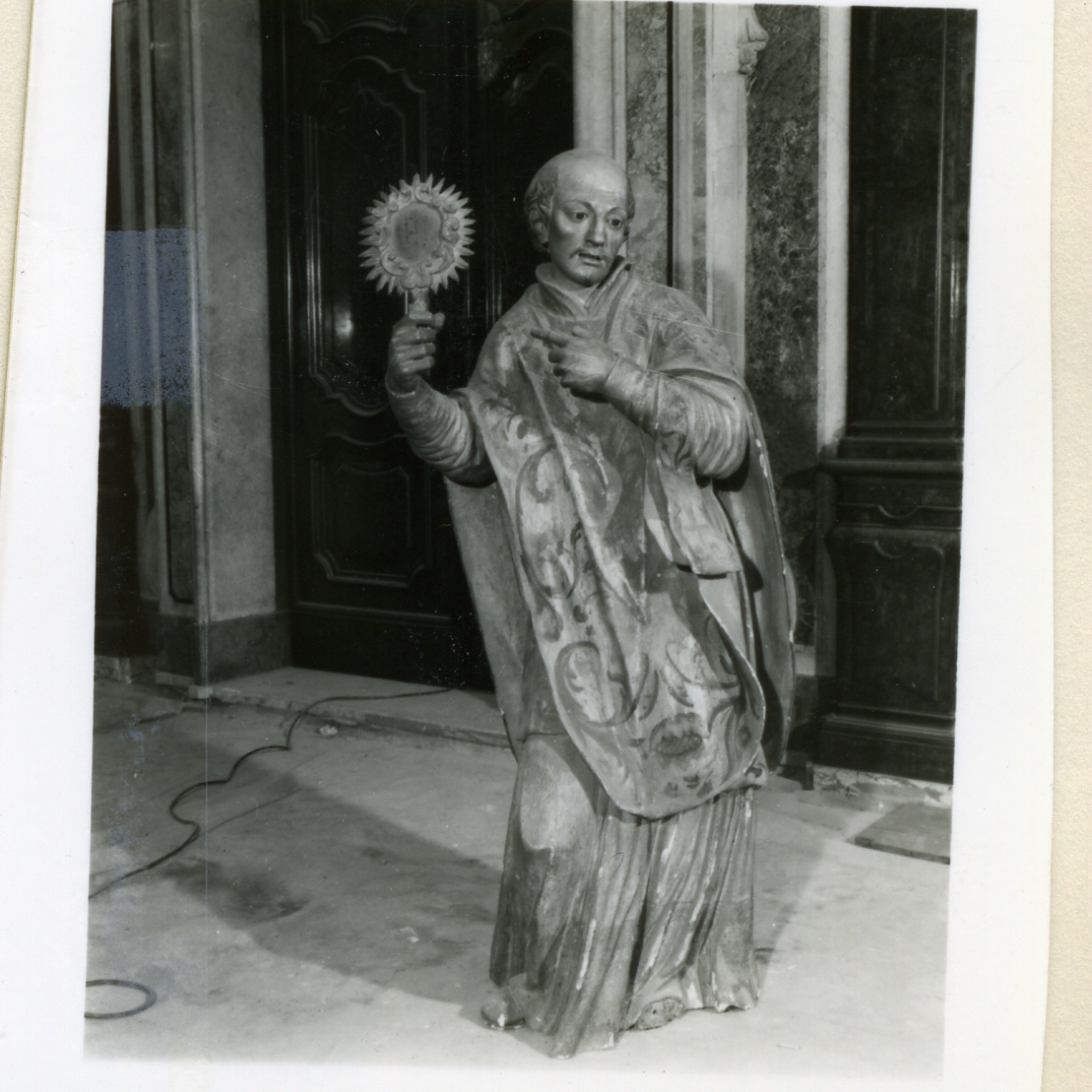 Santo (scultura) - bottega napoletana (metà sec. XVIII)