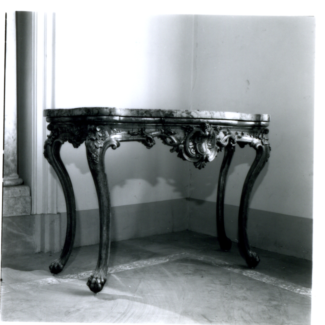 console - bottega napoletana (metà sec. XVIII)