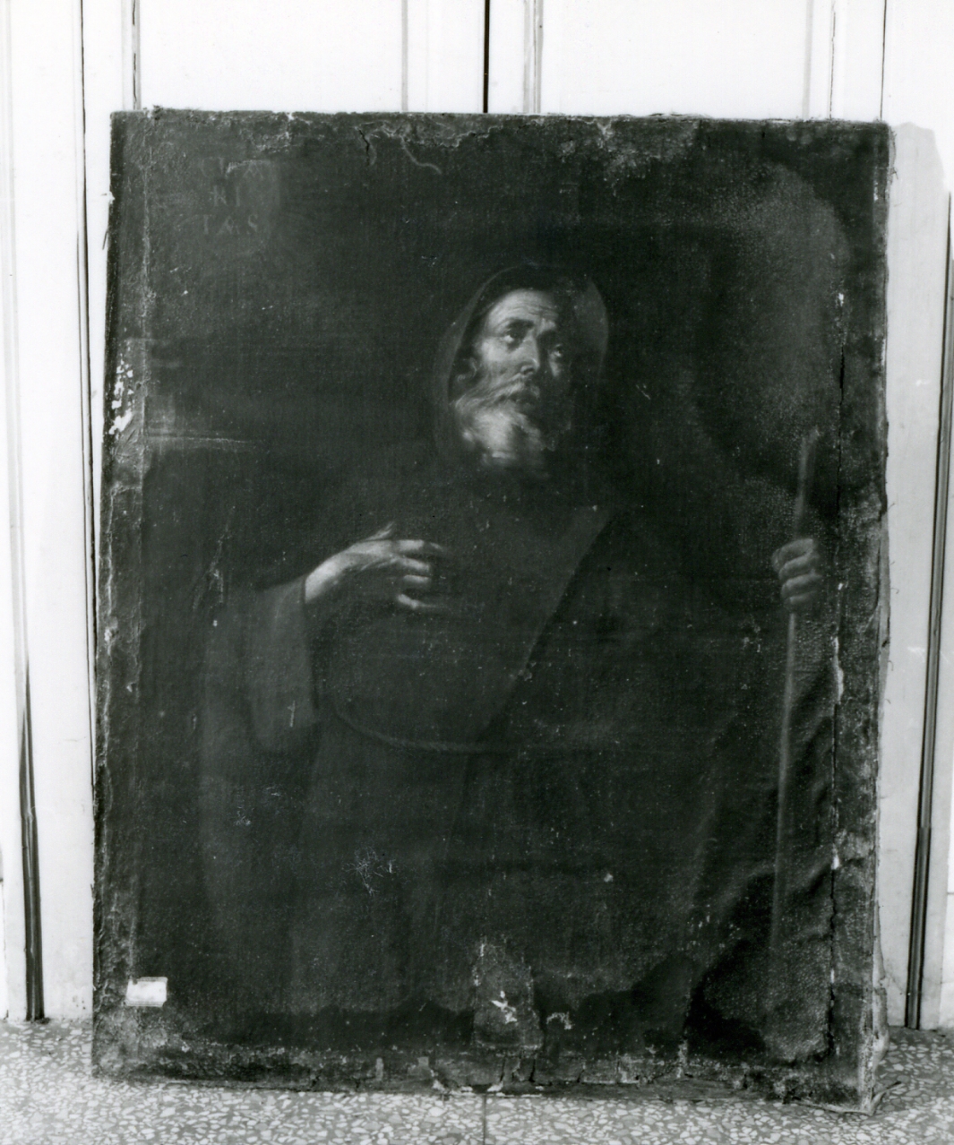 San Francesco di Paola (dipinto) - ambito napoletano (prima metà sec. XVIII)