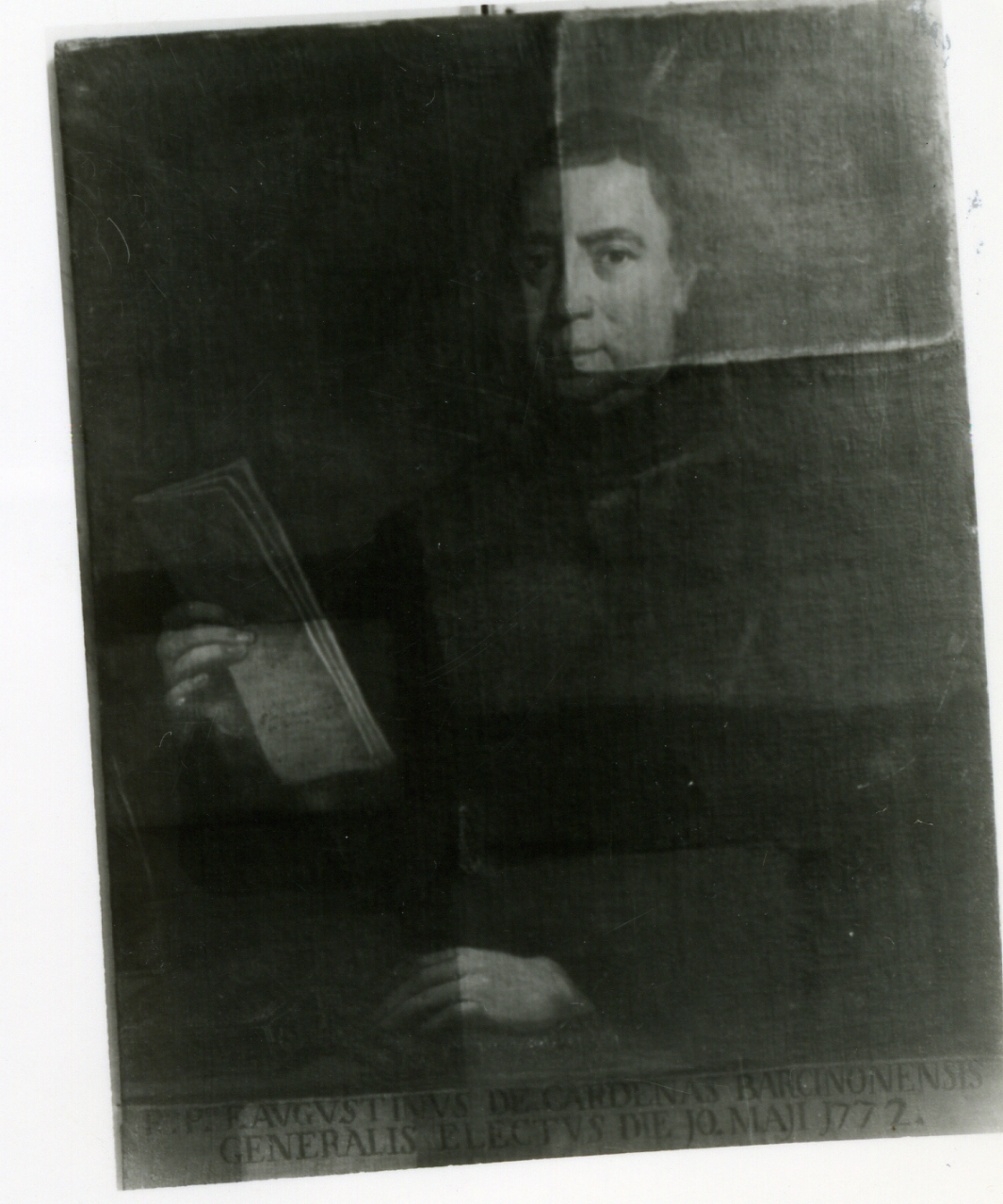 ritratto del padre Agostino de Cardenas (dipinto) di Milione Vincenzo (sec. XVIII)