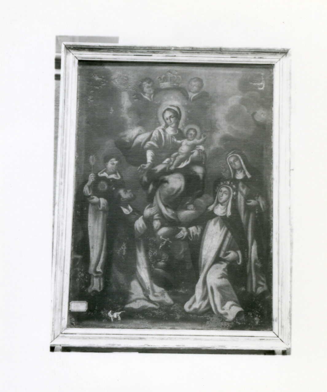 Madonna del Rosario (dipinto) - ambito napoletano (seconda metà sec. XVIII)