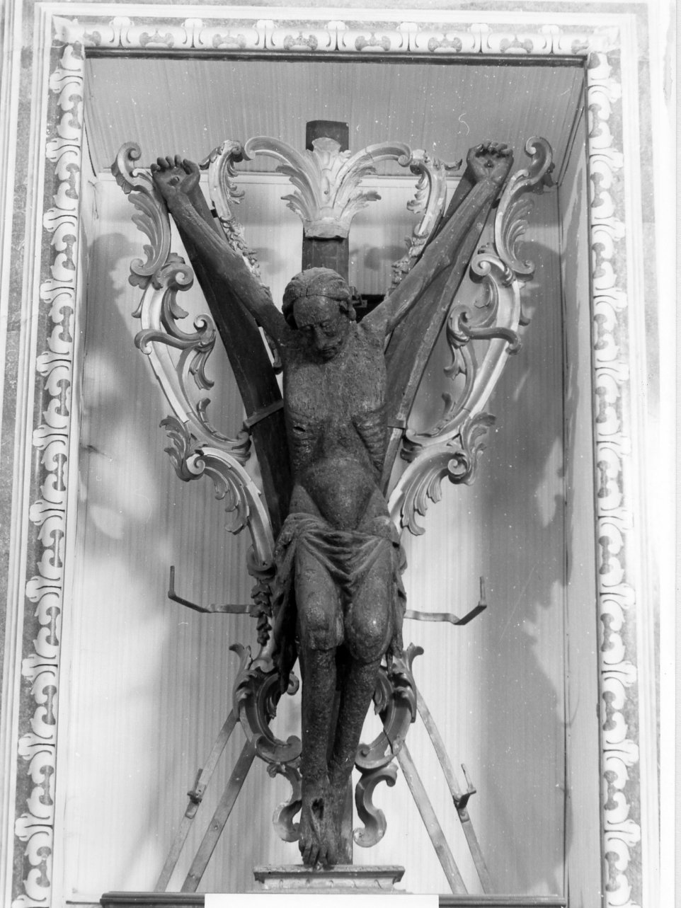 Cristo crocifisso (statua) - ambito napoletano (prima metà sec. XV)