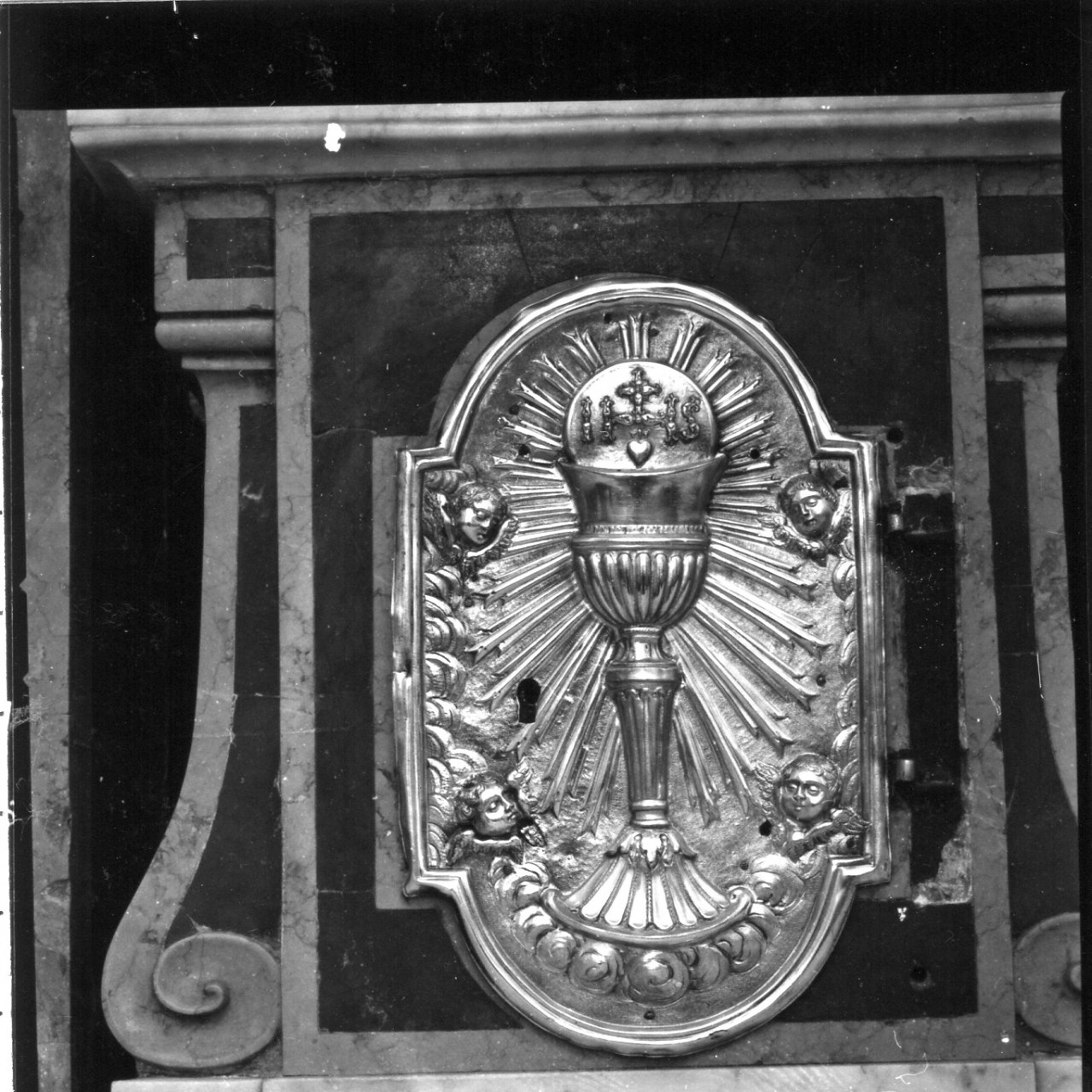 sportello di tabernacolo - ambito campano (prima metà sec. XIX)