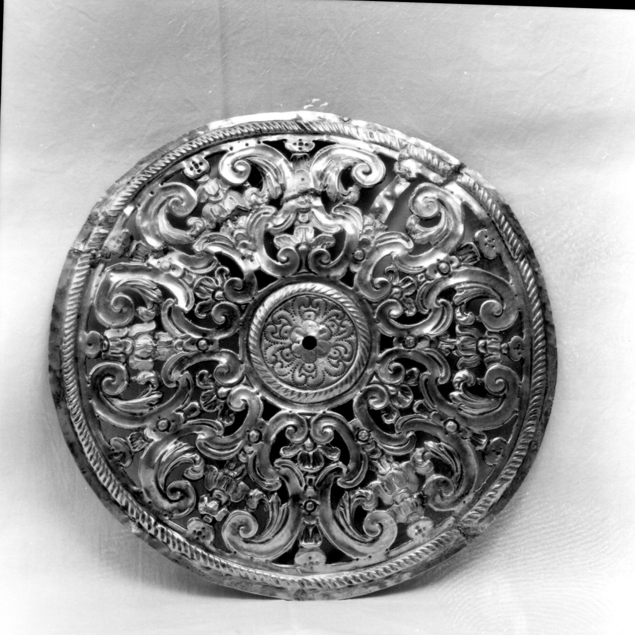 aureola di statua - ambito campano (fine sec. XVIII)