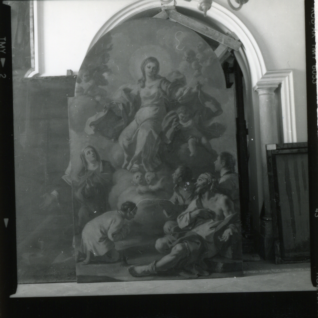 Madonna del Popolo (dipinto) di De Mura Francesco (sec. XVIII)