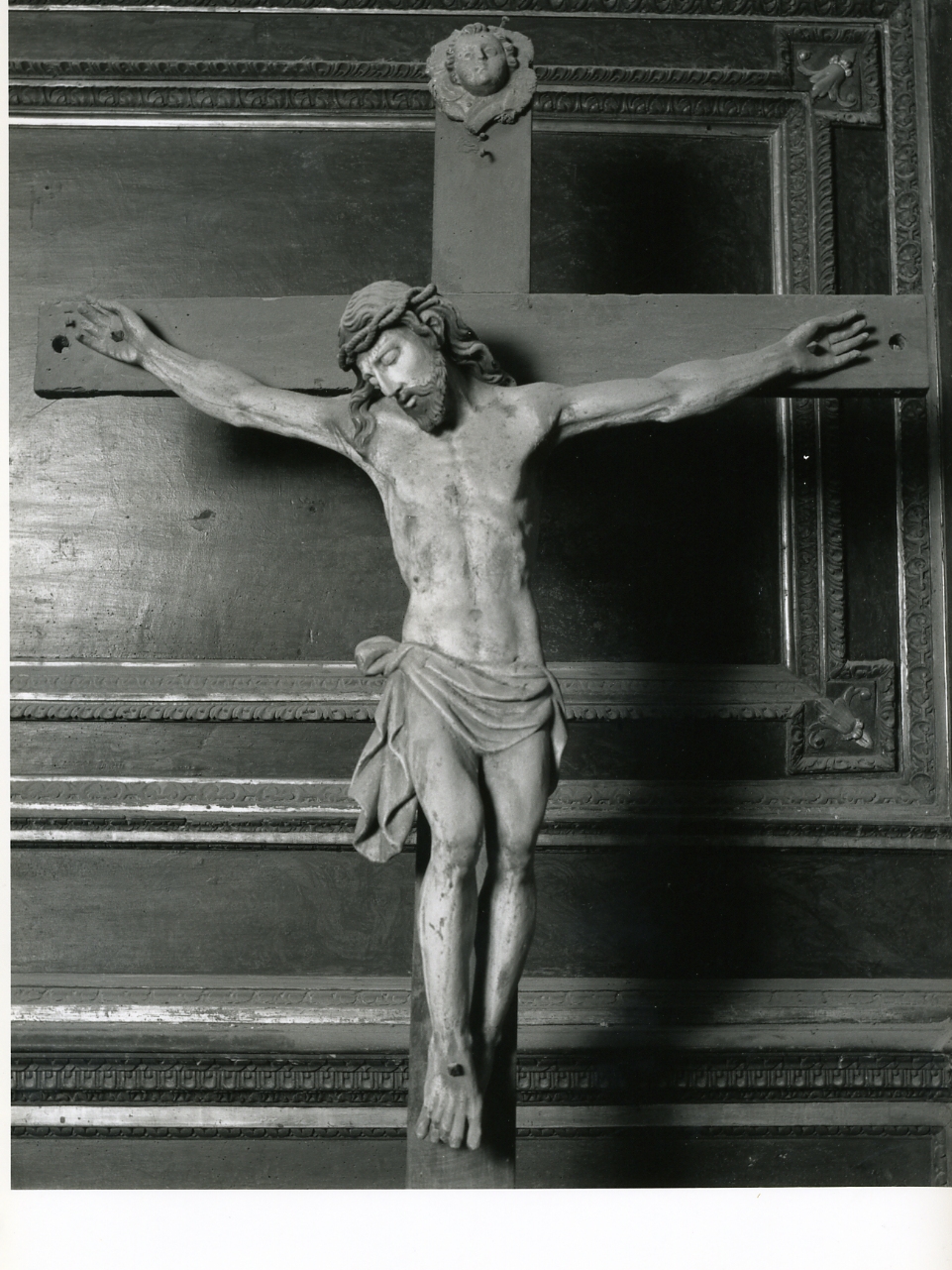 crocifisso - bottega napoletana (inizio sec. XVIII)