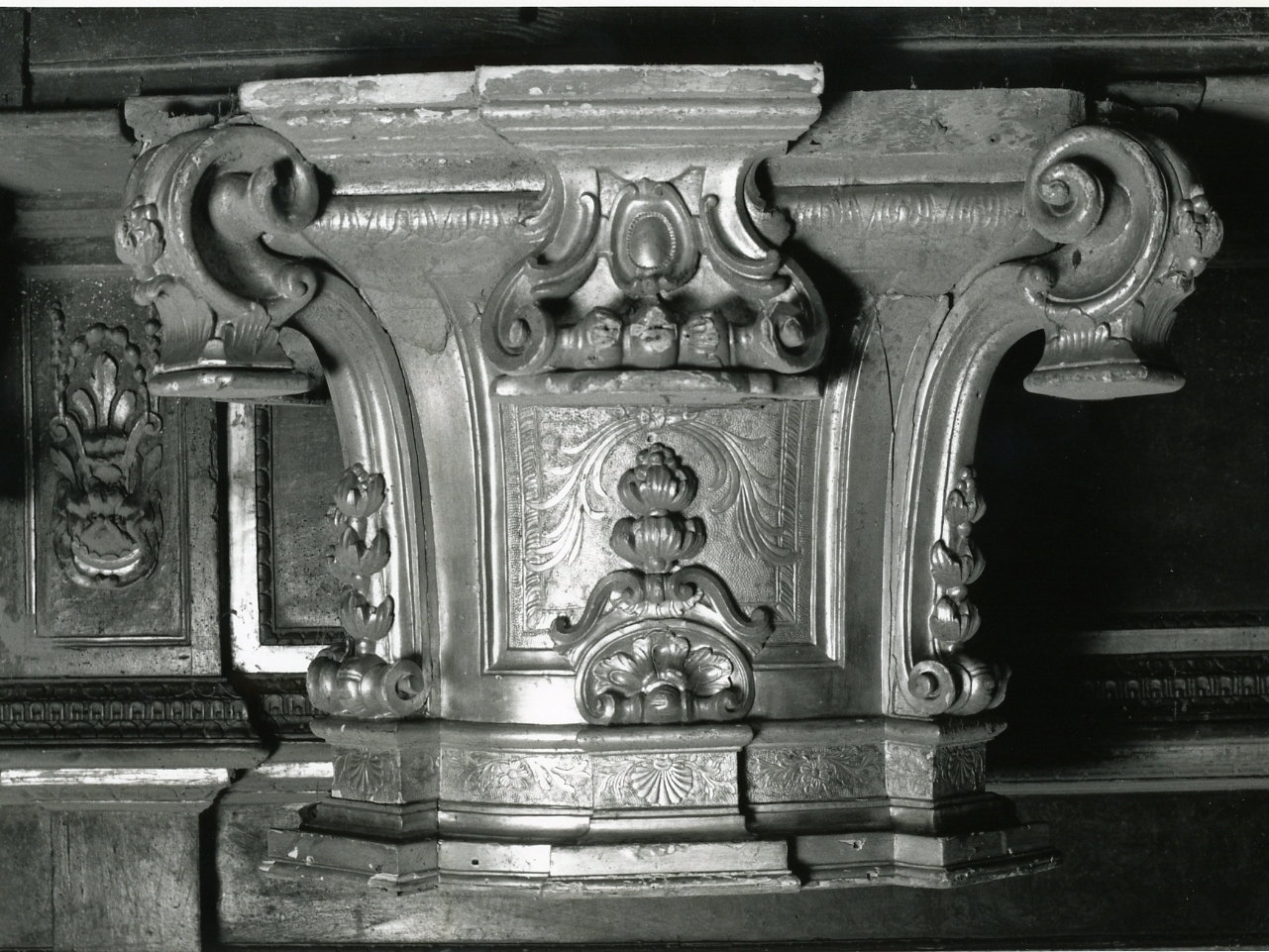 base processionale - bottega napoletana (seconda metà sec. XVIII)