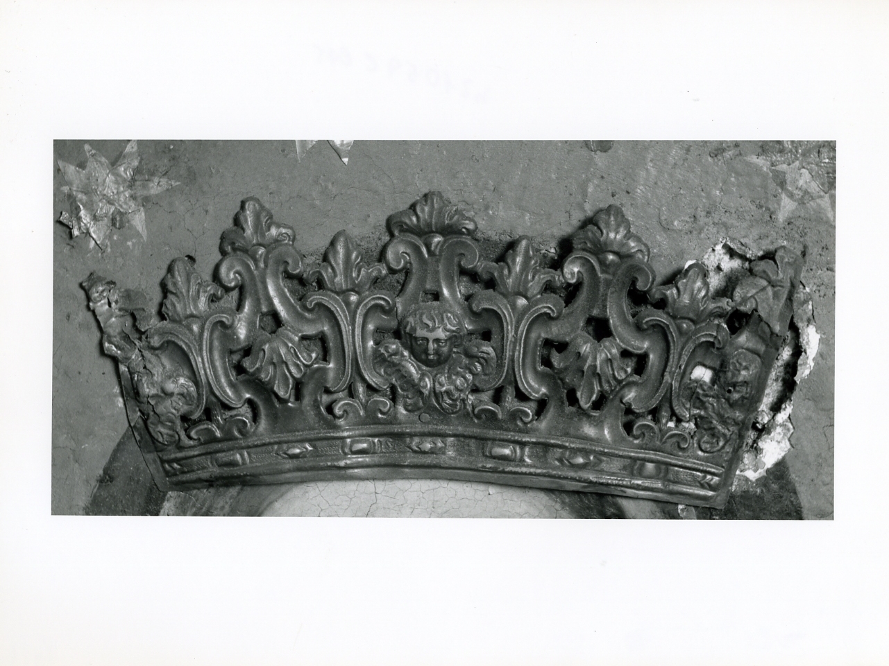 corona - bottega napoletana (seconda metà sec. XIX)