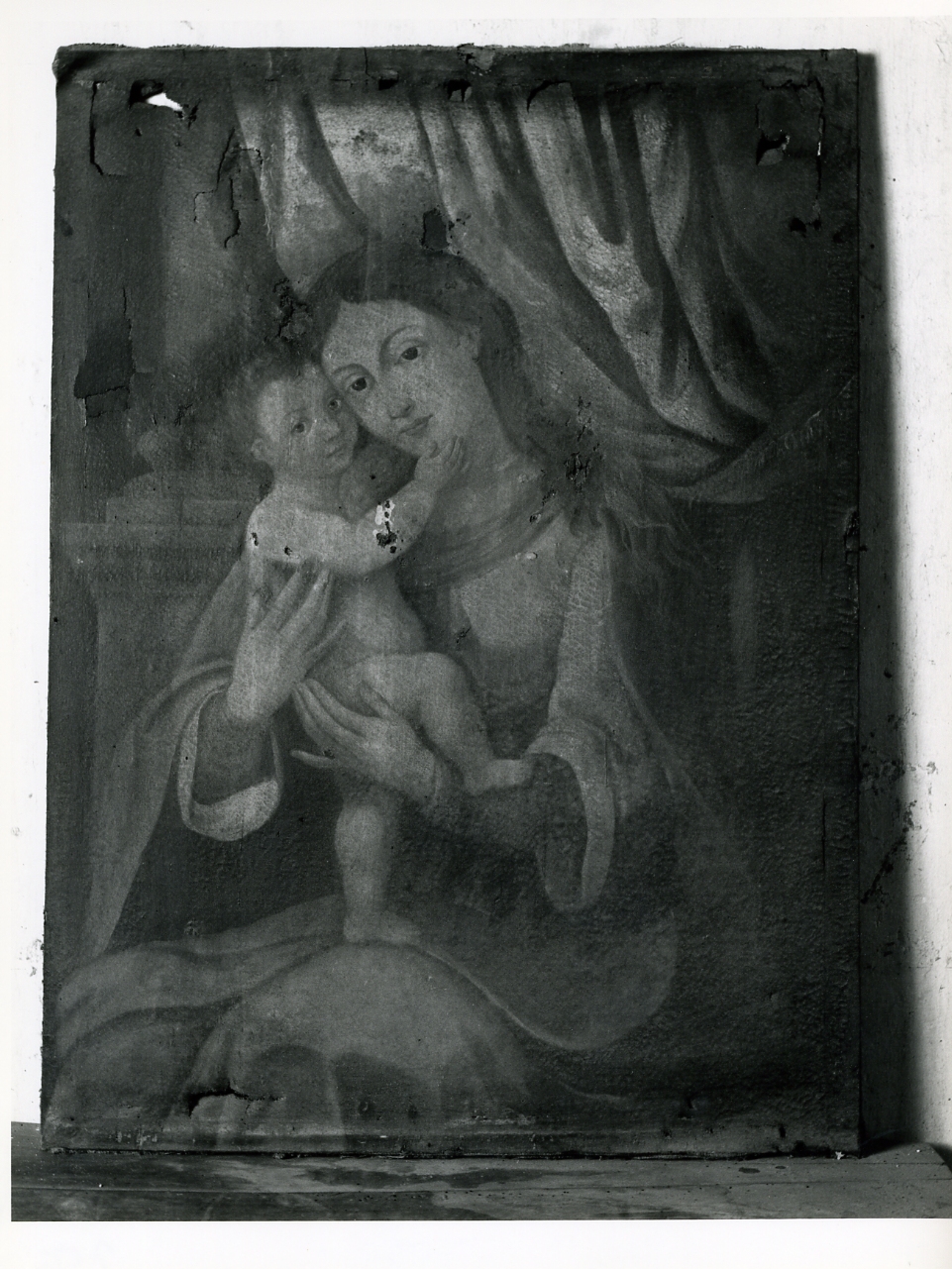 Madonna con Bambino (dipinto) - ambito napoletano (inizio sec. XIX)