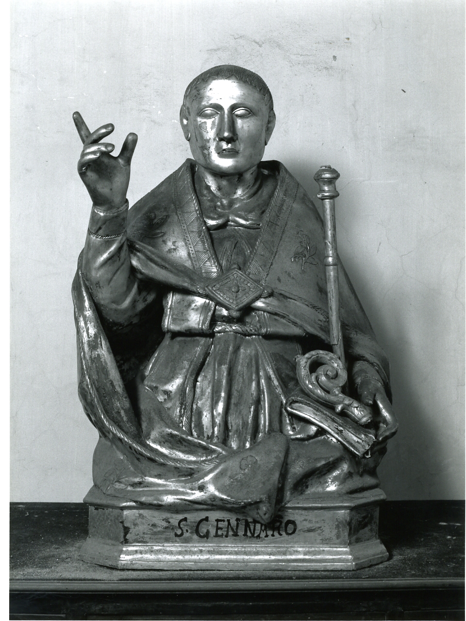 San Gennaro (busto) - bottega napoletana (secondo quarto sec. XIX)