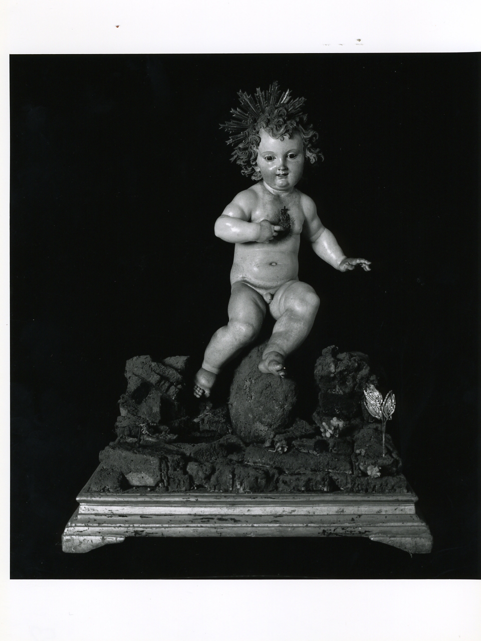 Sacro Cuore di Gesù (scultura) - ambito napoletano (inizio sec. XIX)