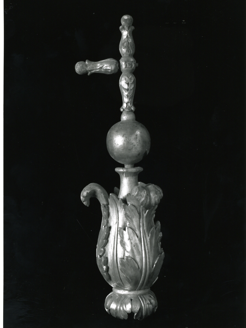 decorazione, frammento - bottega napoletana (seconda metà sec. XIX)