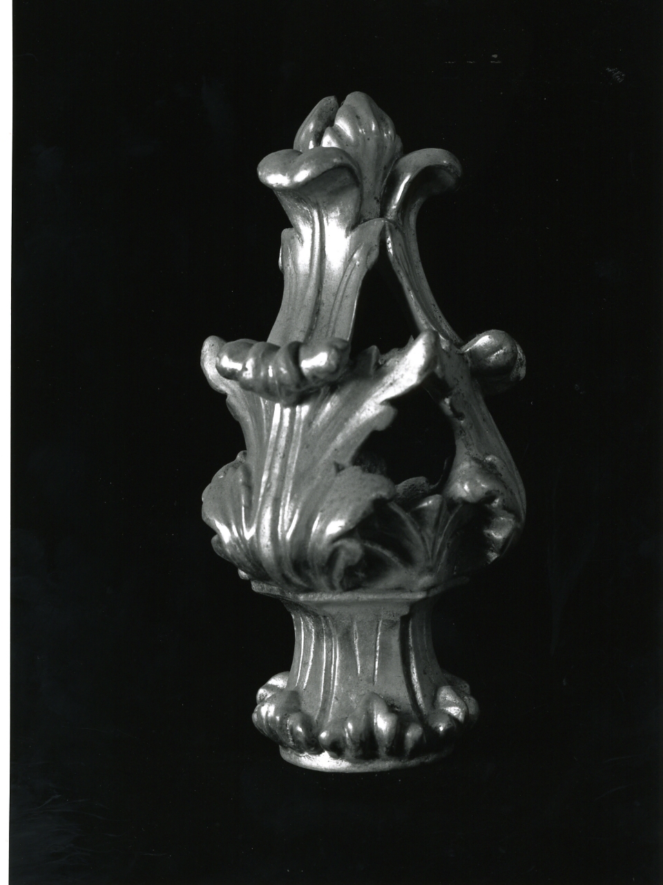 decorazione, frammento - bottega napoletana (seconda metà sec. XIX)