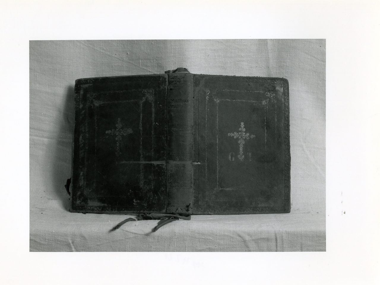 coperta di libro liturgico - bottega napoletana (sec. XIX)