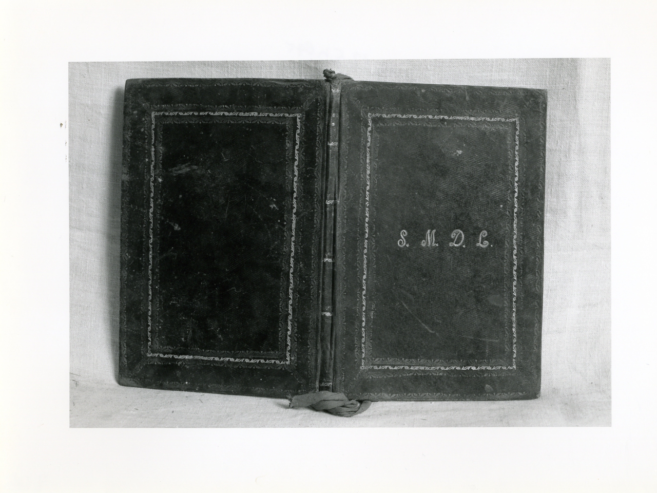 coperta di libro liturgico - bottega napoletana (sec. XIX)