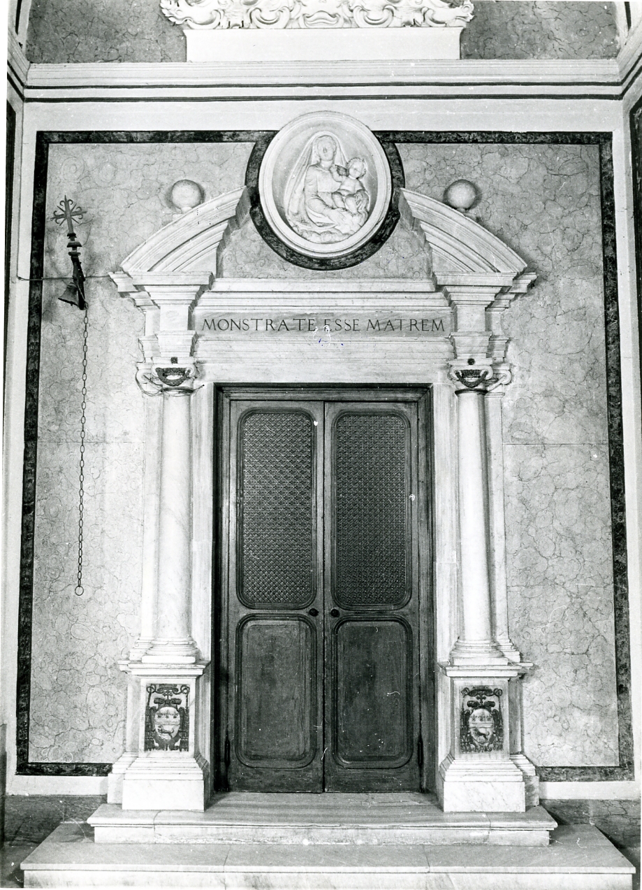 mostra di porta - bottega napoletana (sec. XVII)