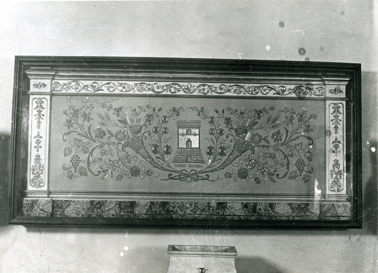 paliotto - manifattura napoletana (seconda metà sec. XIX)