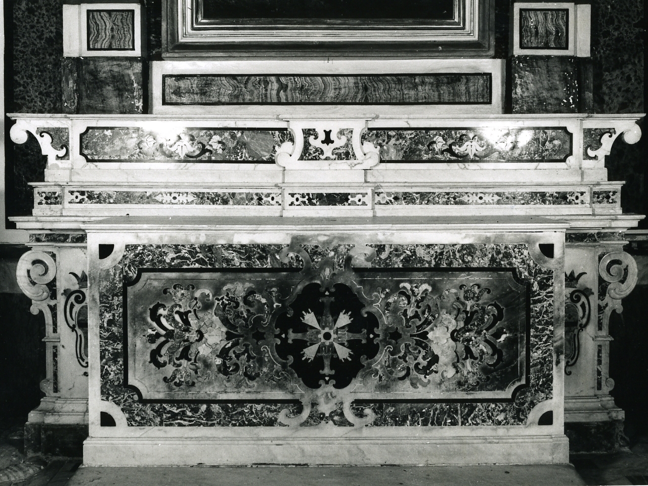 altare - bottega napoletana (seconda metà sec. XIX)