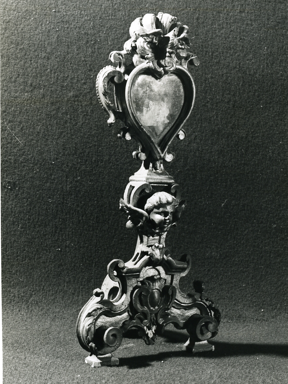 reliquiario - a ostensorio - bottega napoletana (seconda metà sec. XIX)