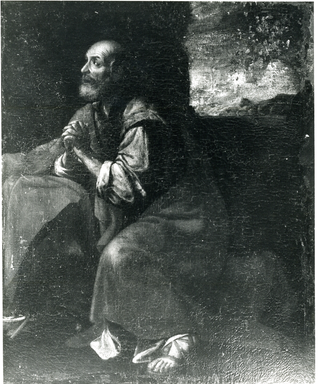 San Pietro Apostolo (dipinto) - ambito napoletano (metà sec. XVII)