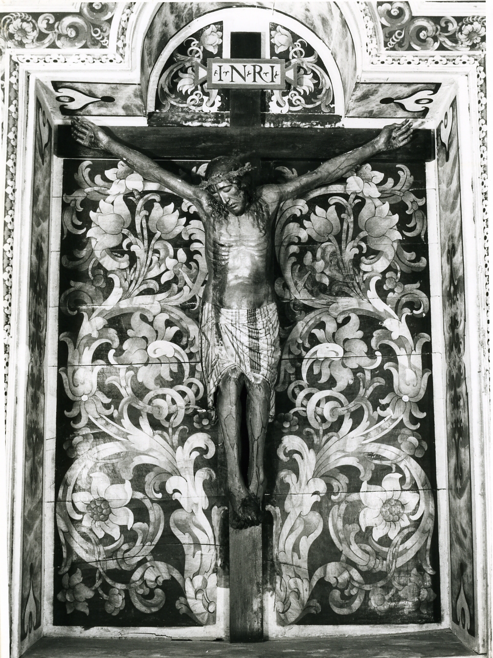 crocifisso - bottega napoletana (prima metà sec. XV)