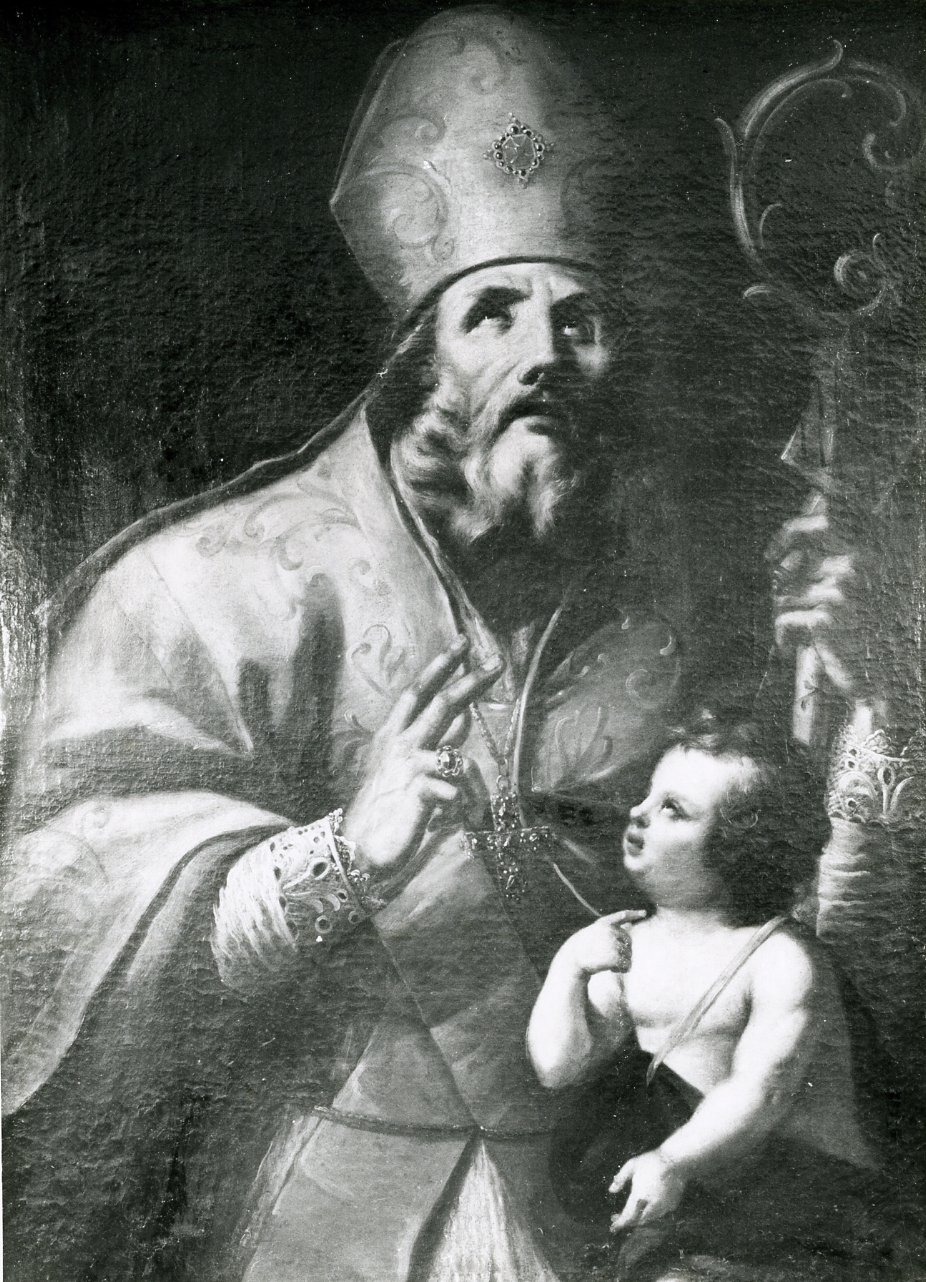 San Biagio (dipinto) di Stanzione Massimo (prima metà sec. XVII)