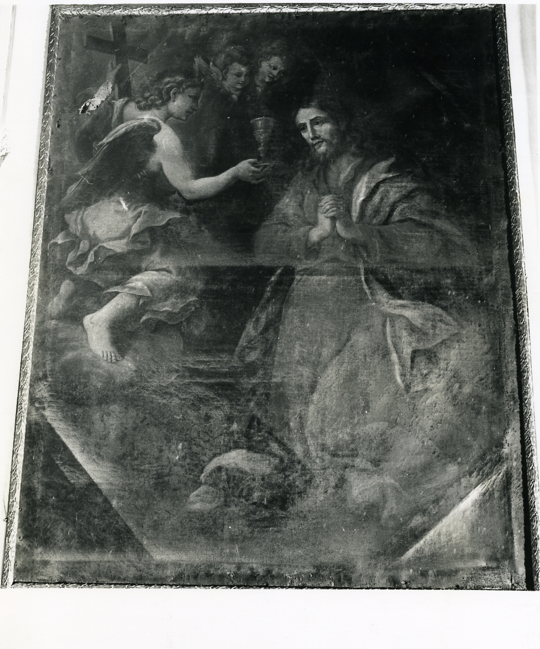 orazione di Cristo nell'orto di Getsemani (dipinto) - ambito napoletano (fine sec. XIX)