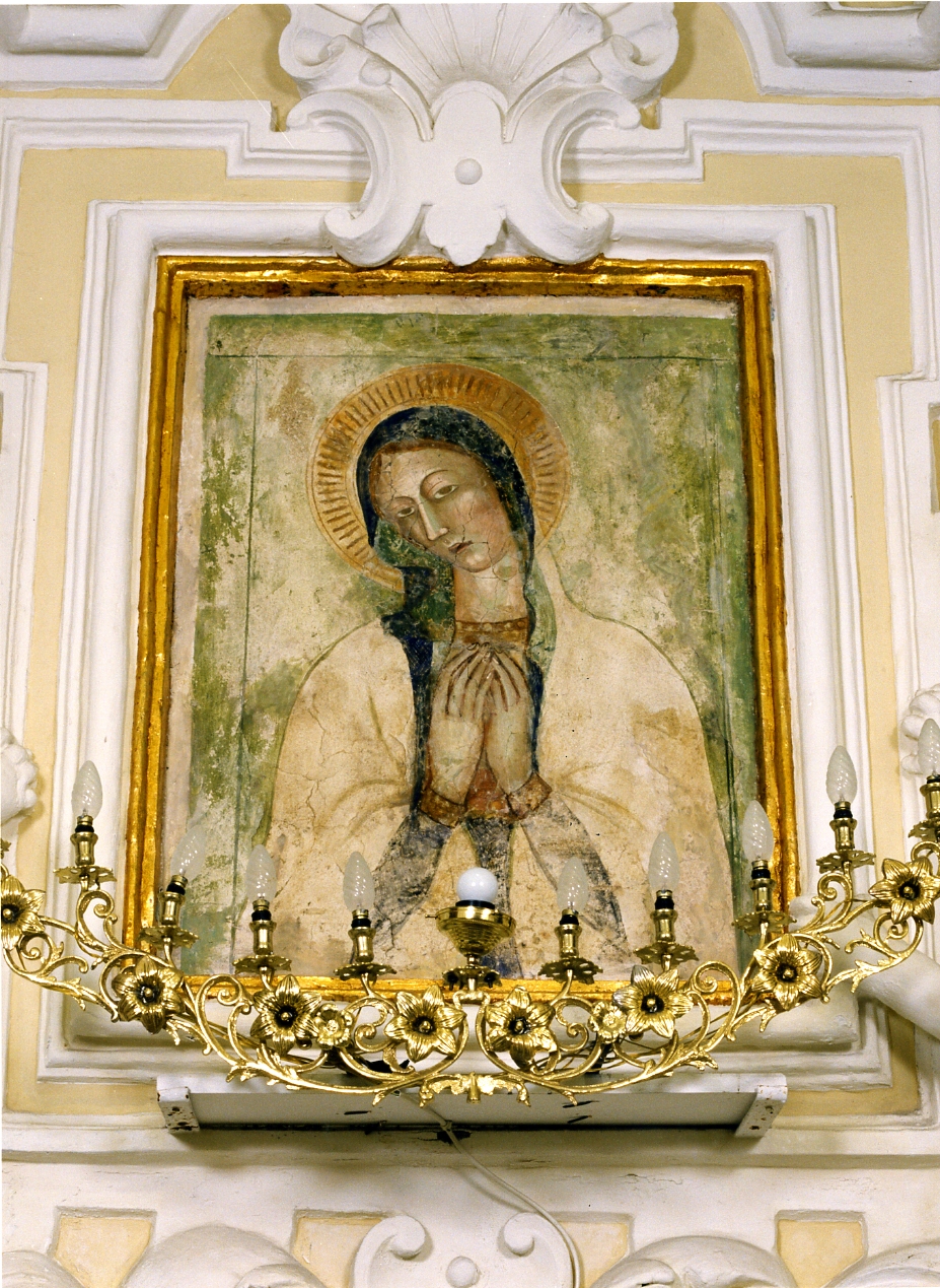 Madonna orante (dipinto) - ambito campano (seconda metà sec. XV)