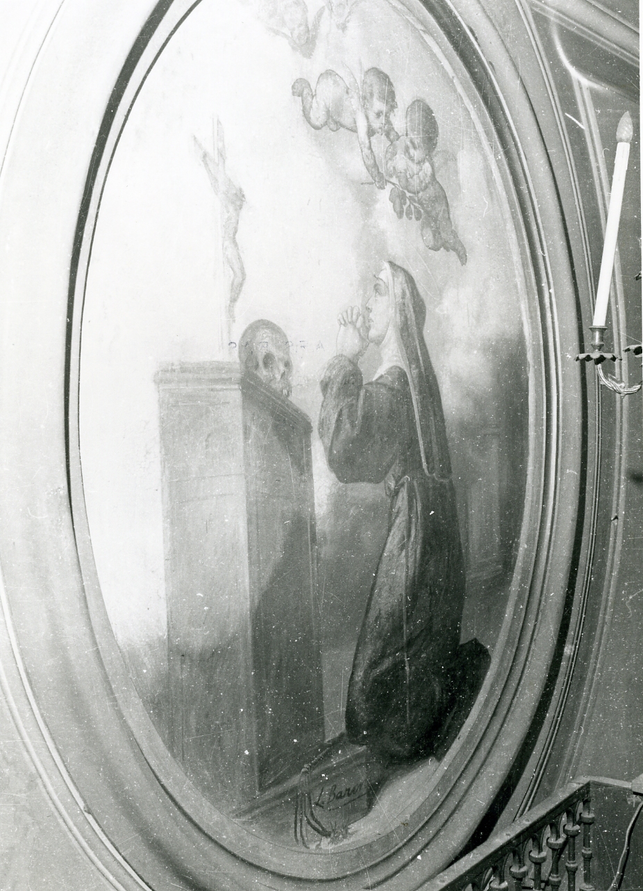 Santa (dipinto) di Barone Luigi (sec. XX)