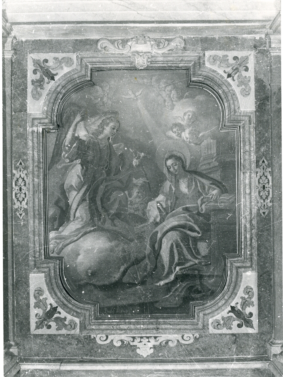 Annunciazione (dipinto) di De Maio Paolo (sec. XVIII)