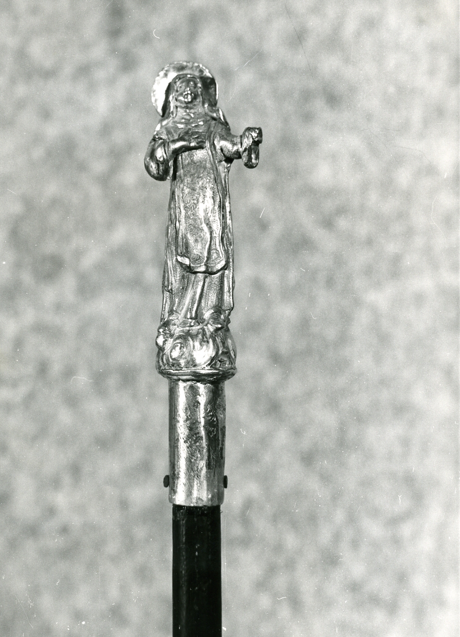 Santa (pomo di bastone) - bottega napoletana (seconda metà sec. XVIII)
