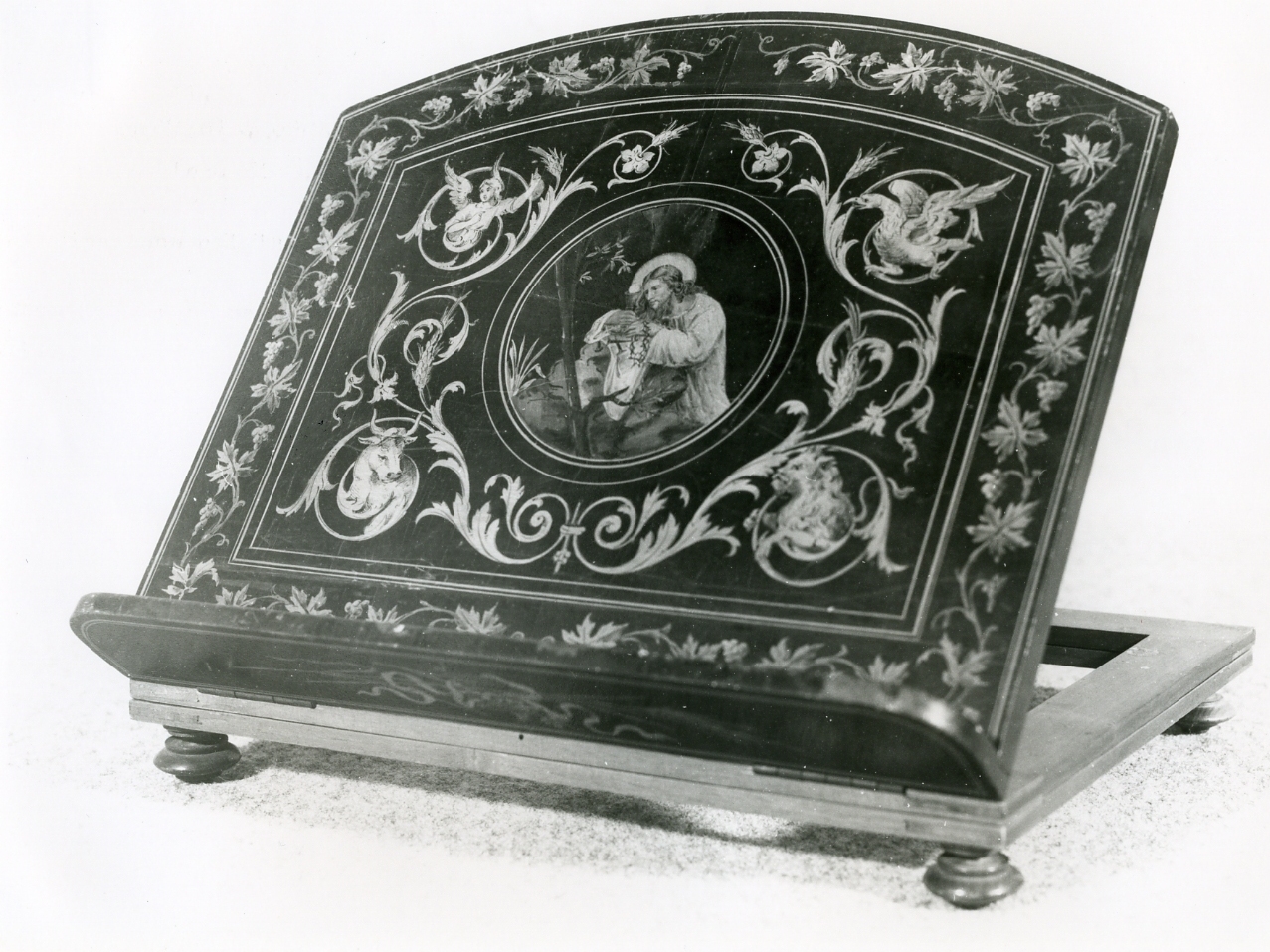 leggio - bottega napoletana (prima metà sec. XX)