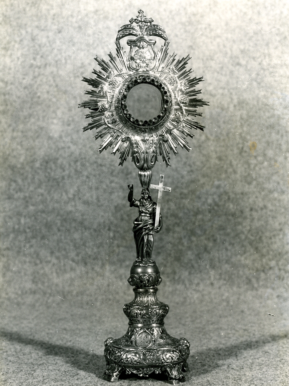 ostensorio - bottega napoletana (metà sec. XIX)