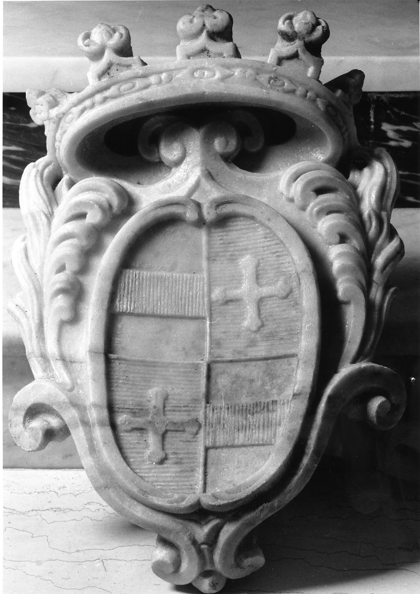 stemma (rilievo) - bottega napoletana (metà sec. XVIII)