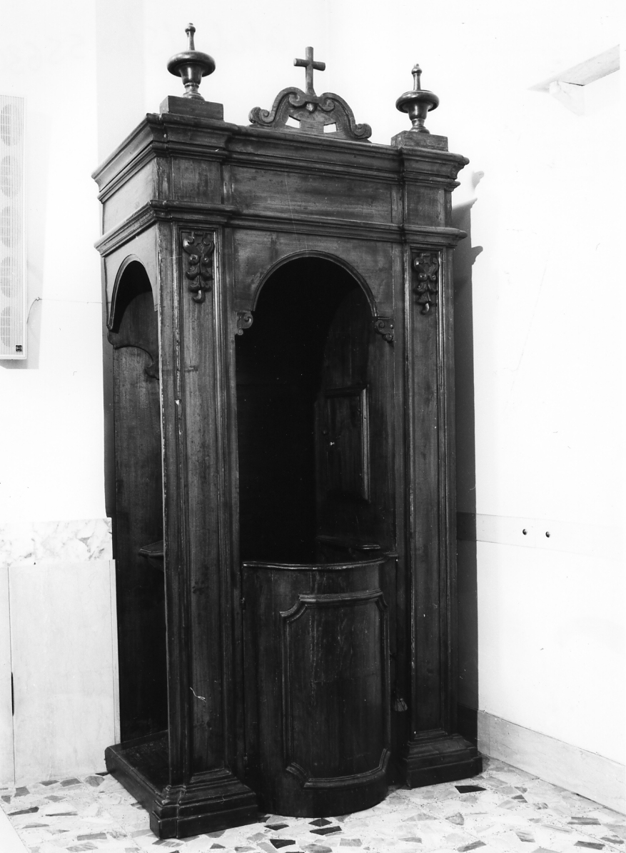 confessionale - bottega napoletana (metà sec. XVIII)