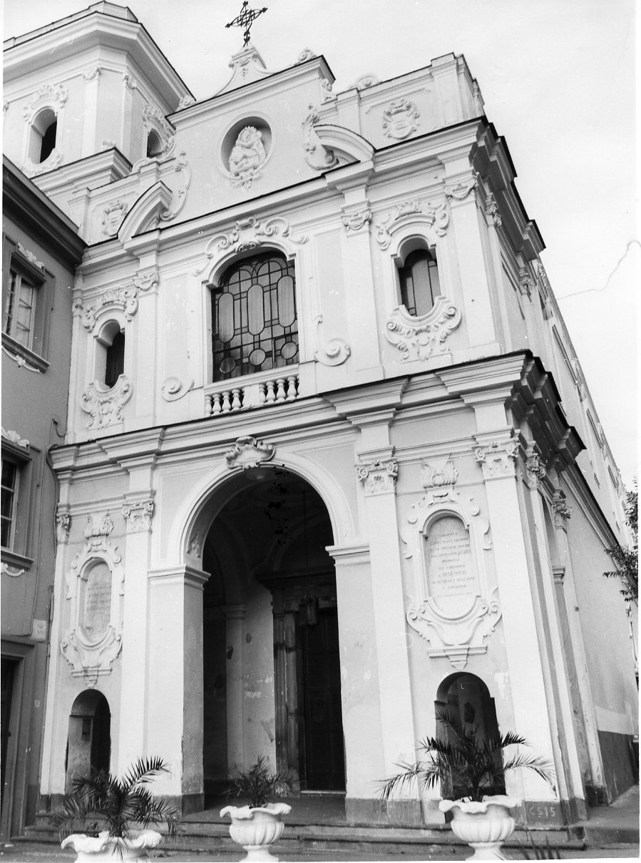 decorazione plastico-architettonica, insieme - bottega napoletana (metà sec. XVIII)