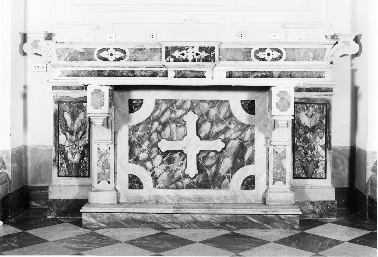 altare - bottega napoletana (seconda metà sec. XVIII)